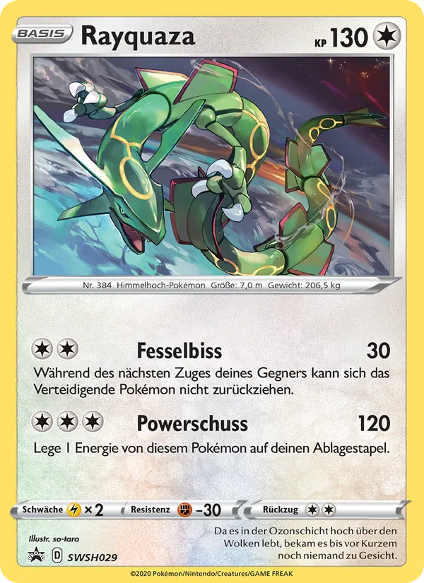 Rayquaza SWSH029