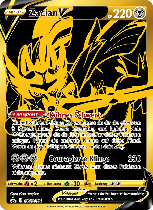Zacian V SWSH076