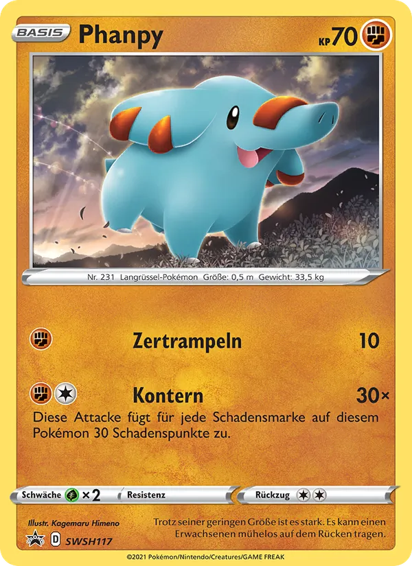 Phanpy SWSH117