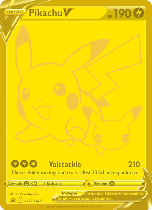 Pikachu V SWSH145