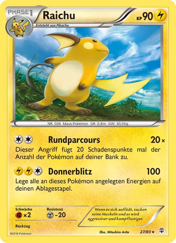 Raichu 27/83