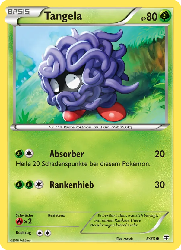 Tangela 8/83