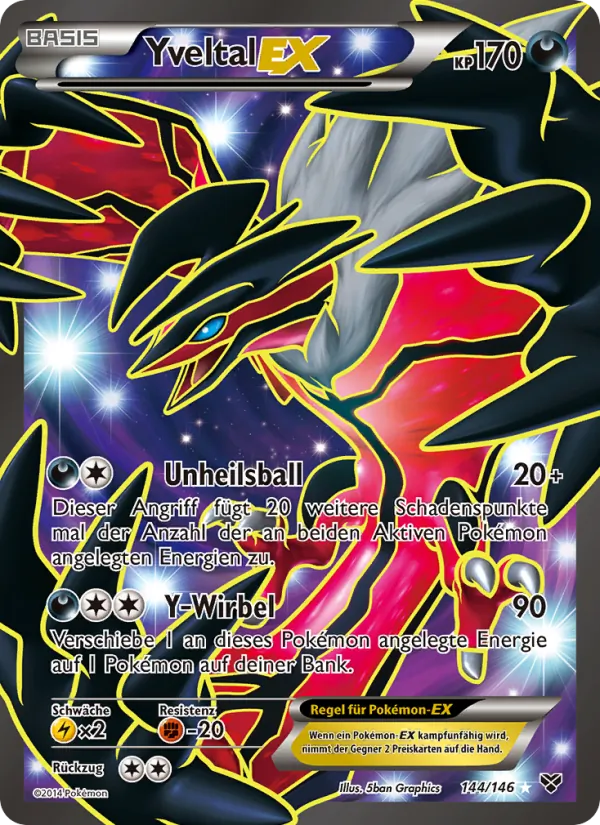 Yveltal EX 144/146