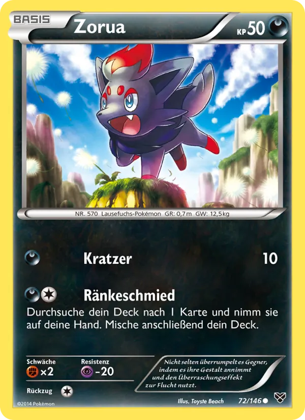 Zorua 72/146