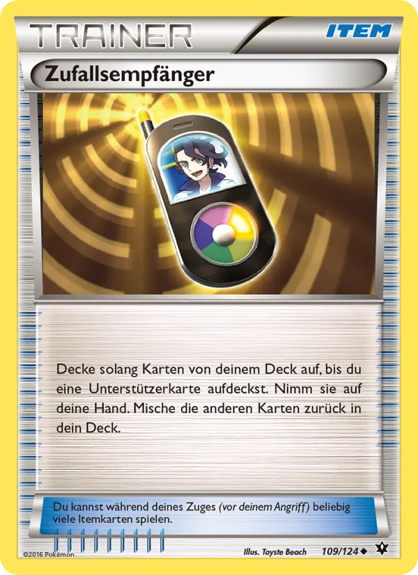Zufallsempfänger 109/124