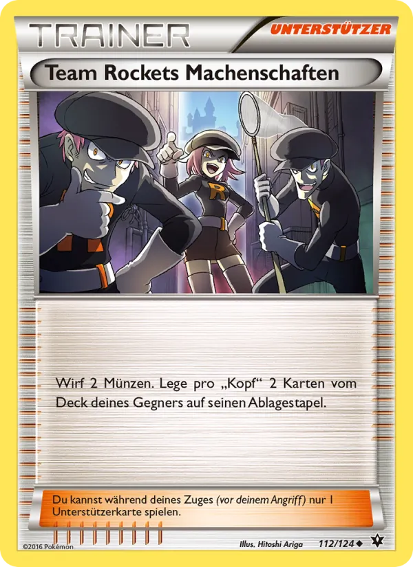 Team Rockets Machenschaften 112/124