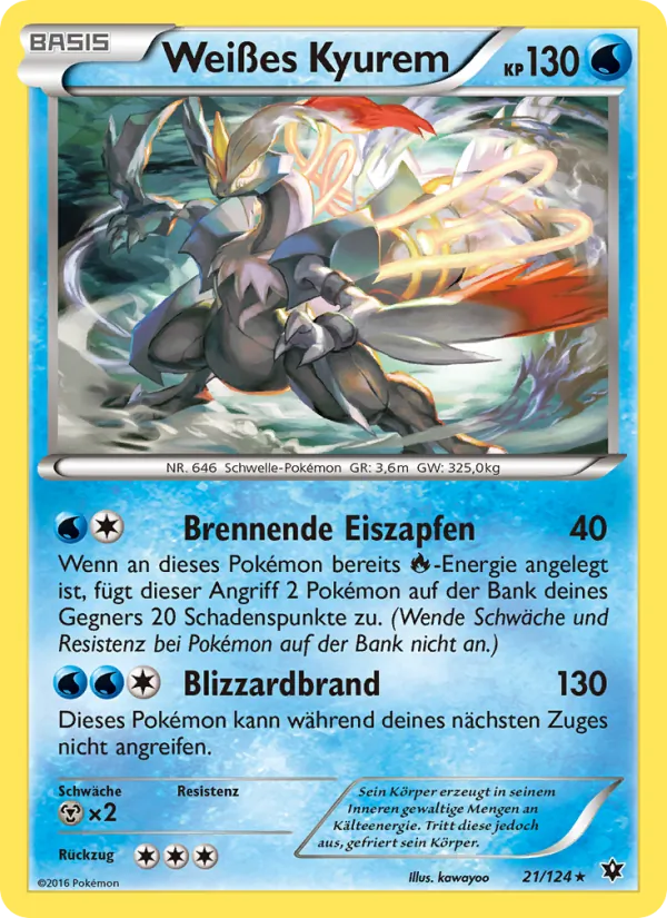 Weißes Kyurem 21/124