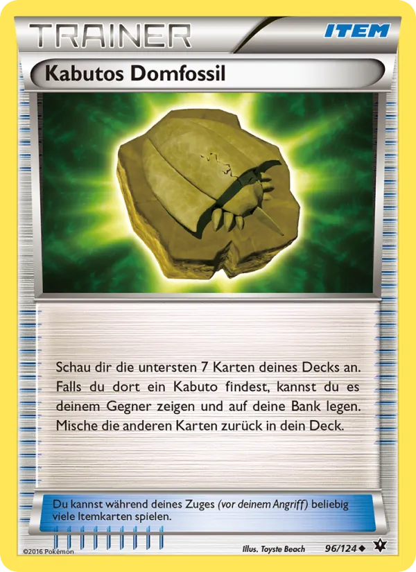 Kabutos Domfossil 96/124