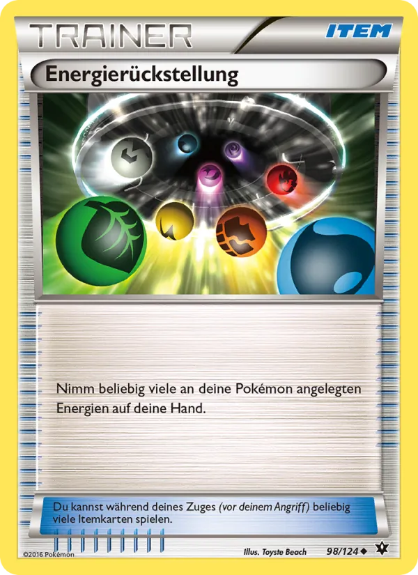 Energierückstellung 98/124