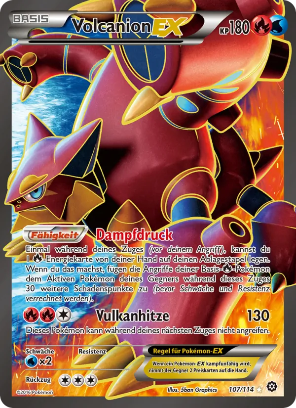 Volcanion EX 107/114