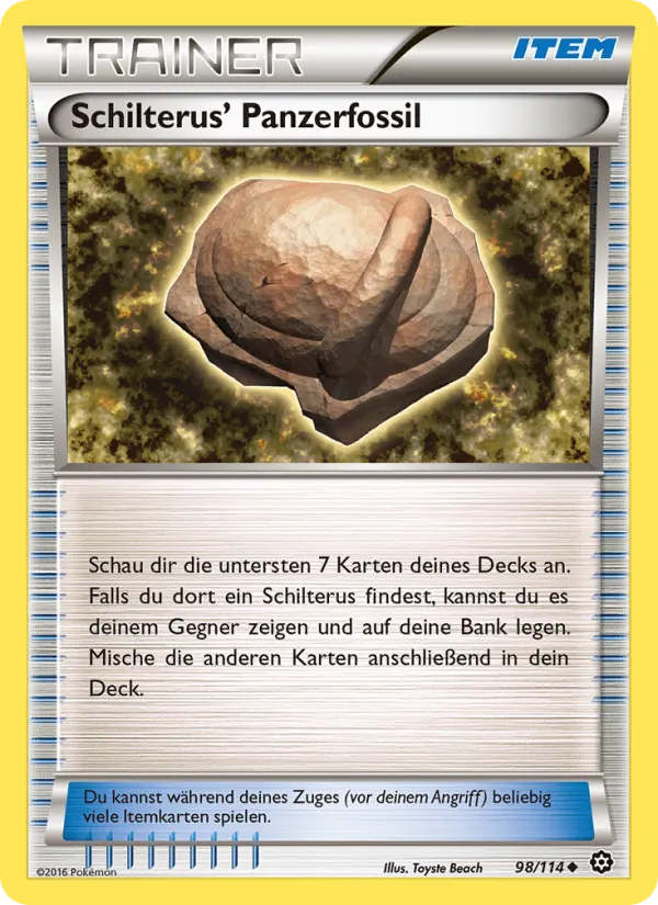 Schilterus' Panzerfossil 98/114
