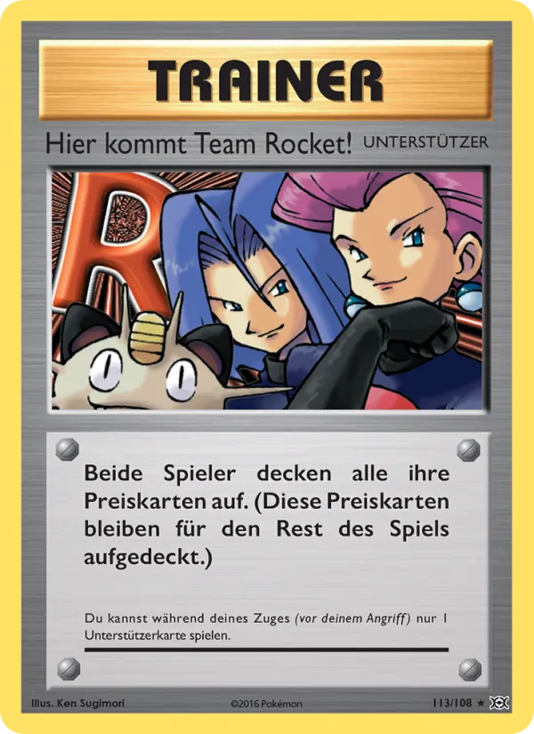 Hier kommt Team Rocket! 113/108