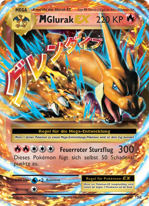 M-Glurak EX 13/108
