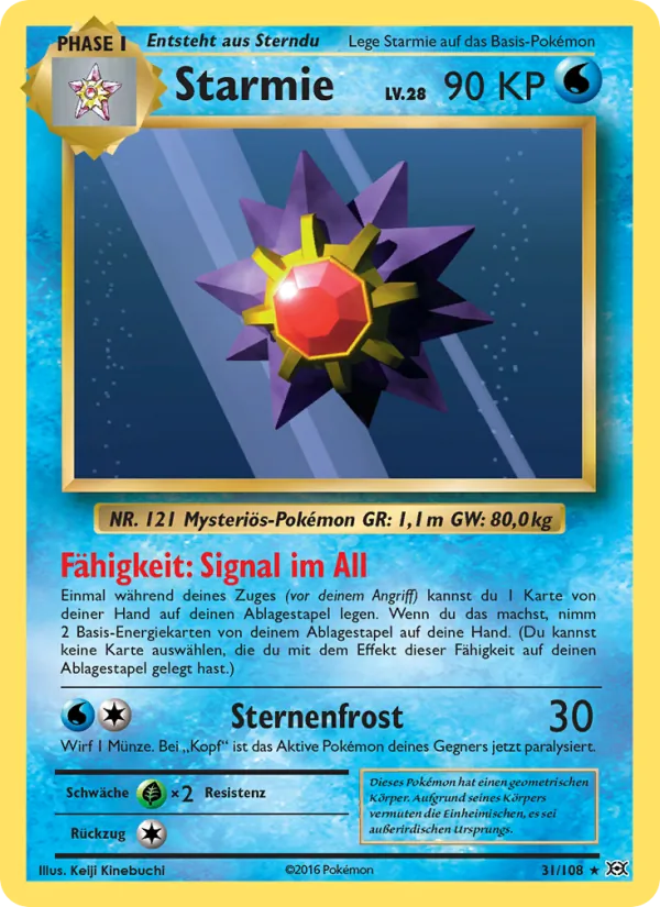 Starmie 31/108