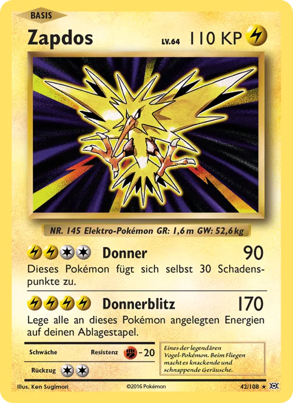 Zapdos 42/108