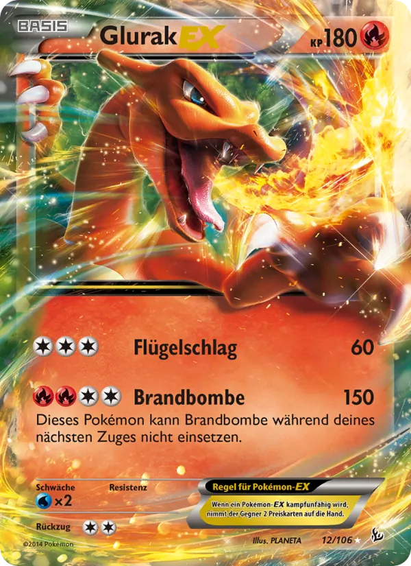 Glurak EX 12/106