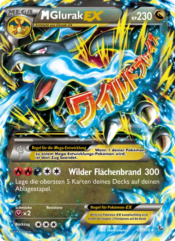 M-Glurak EX 69/106