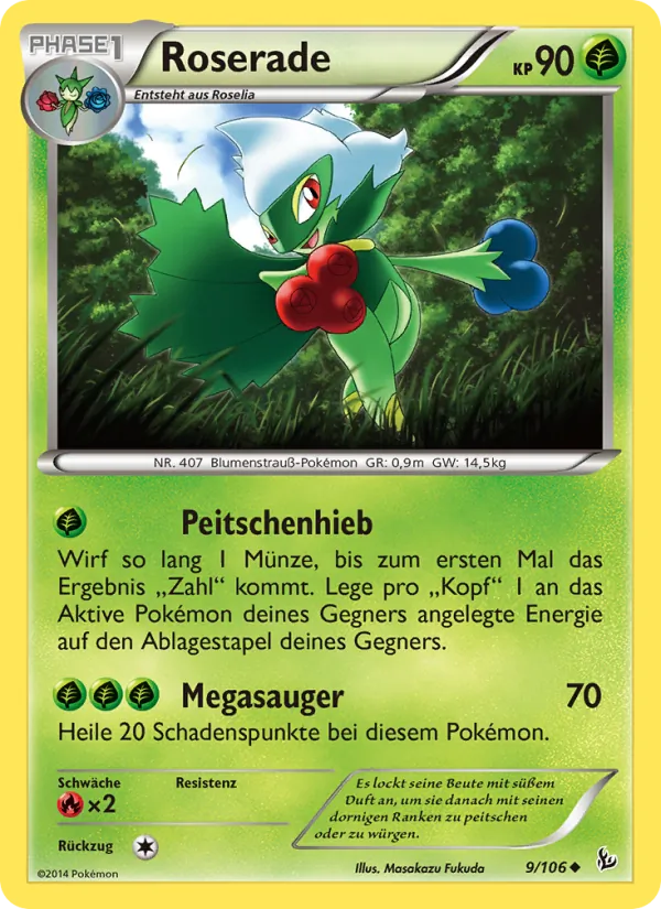 Roserade 9/106