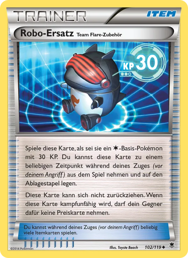 Robo-Ersatz Team Flare-Zubehör 102/119