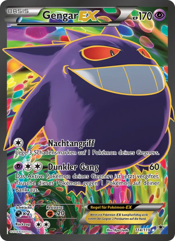Gengar EX 114/119