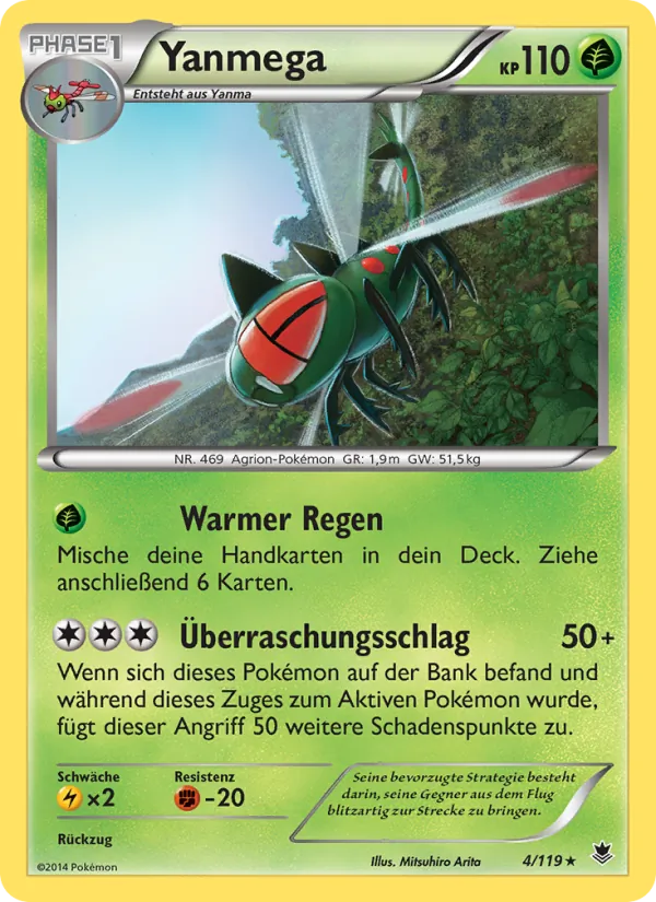 Yanmega 4/119