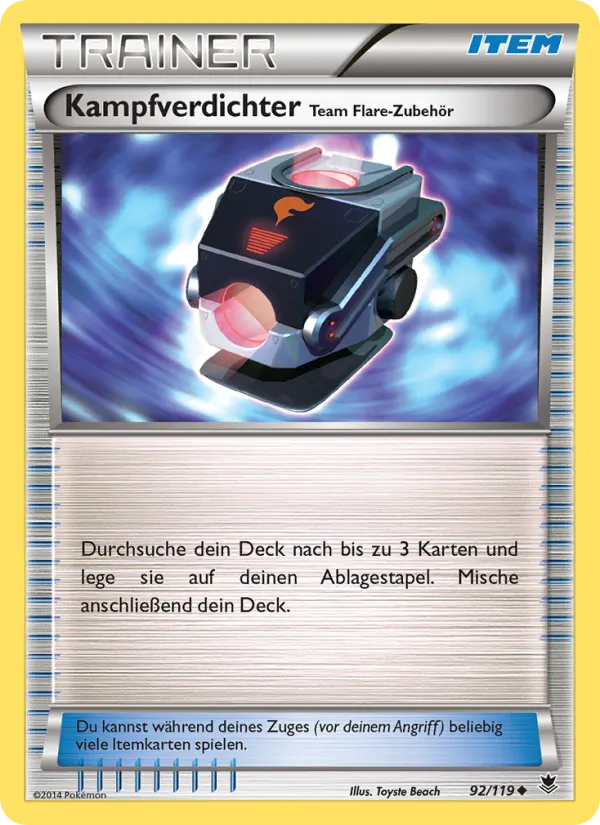 Kampfverdichter Team Flare-Zubehör 92/119
