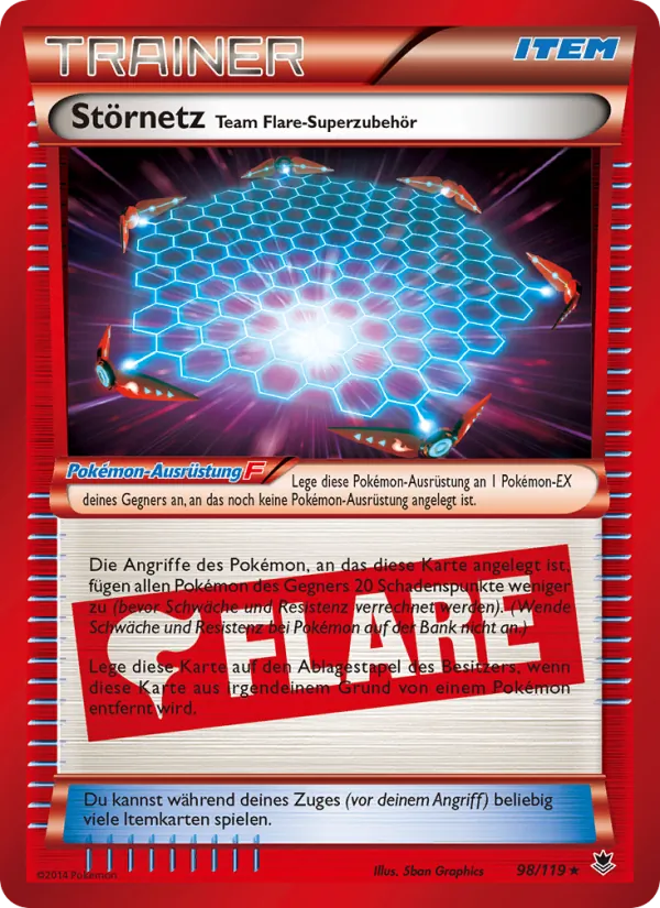 Störnetz Team Flare-Superzubehör 98/119