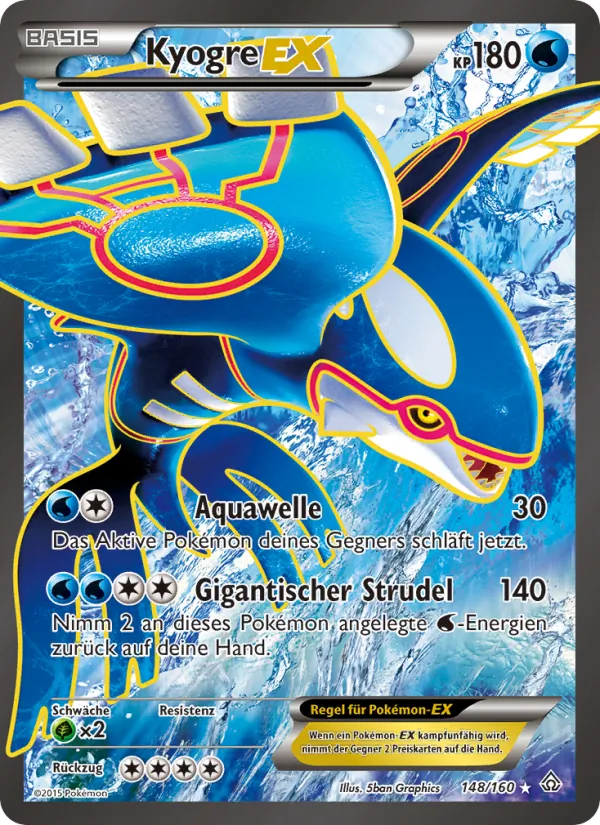 Kyogre EX 148/160