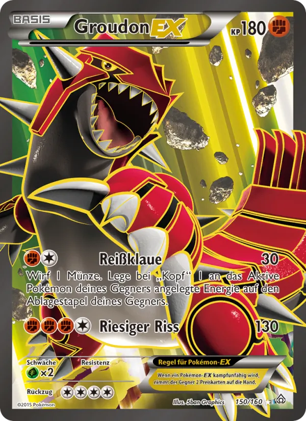 Groudon EX 150/160