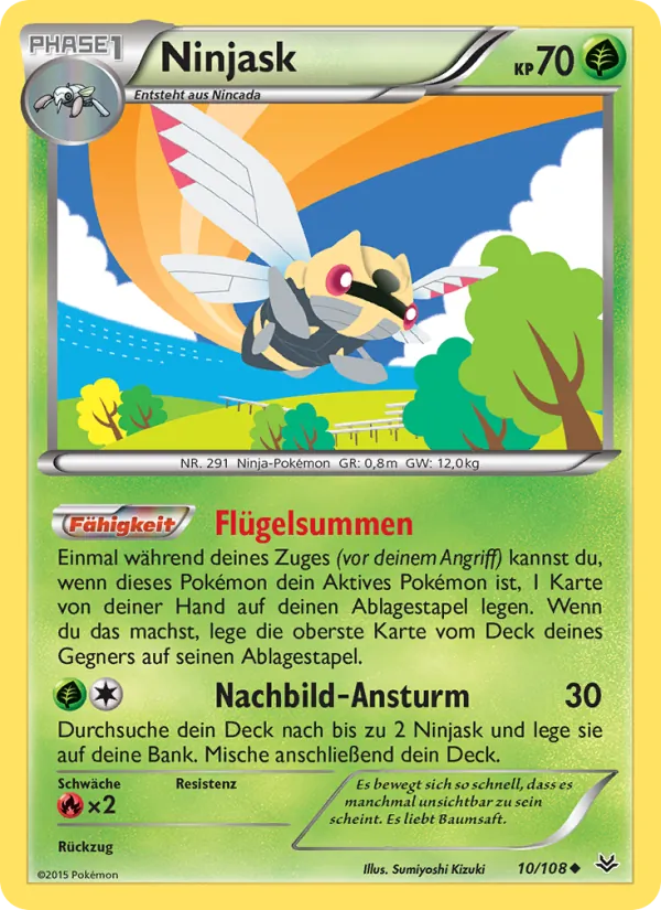 Ninjask 10/108