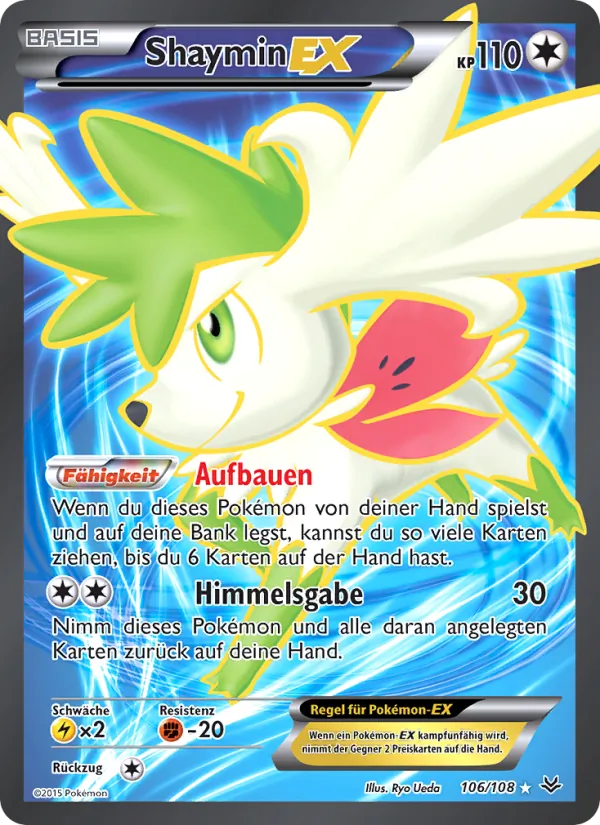 Shaymin EX 106/108