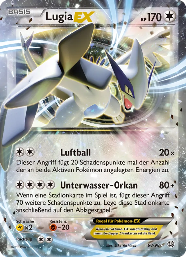 Lugia EX 68/98