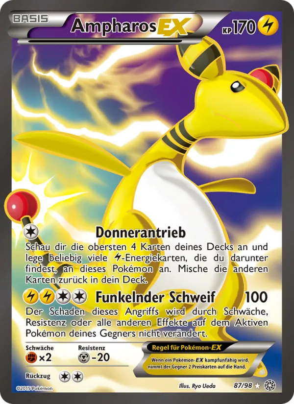 Ampharos EX 87/98