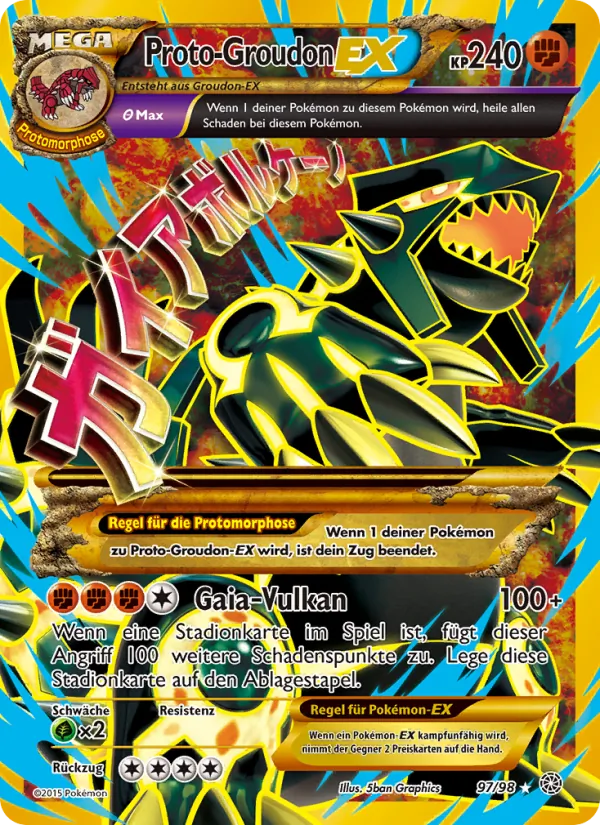 Proto-Groudon EX 97/98