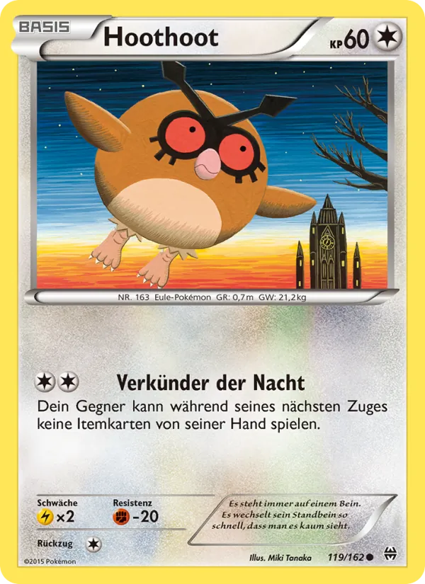 Hoothoot 119/162