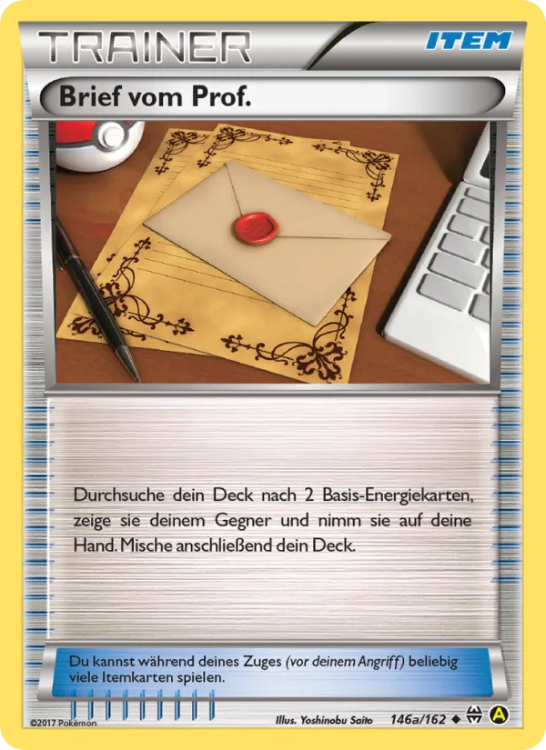 Brief vom Prof. 146a