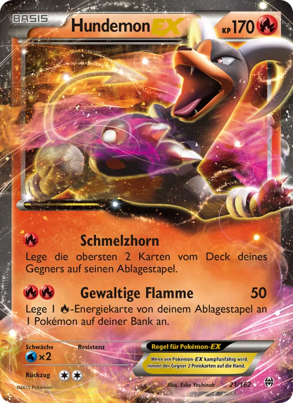 Hundemon EX 21/162