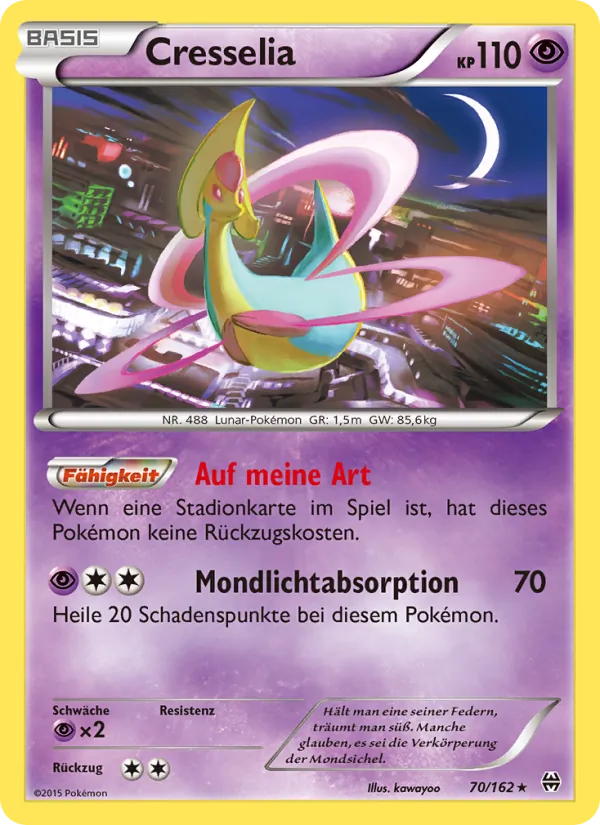 Cresselia 70/162