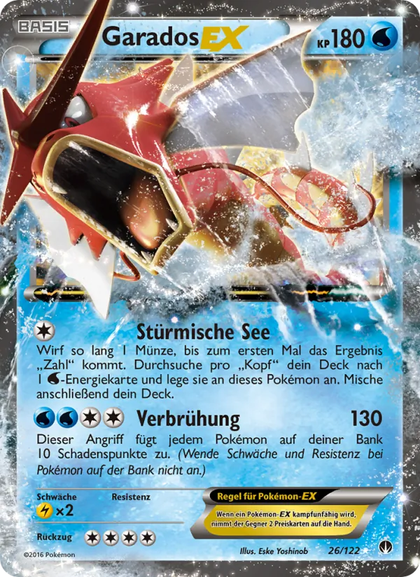 Garados EX 26/122