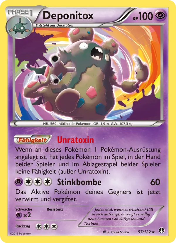 Deponitox 57/122