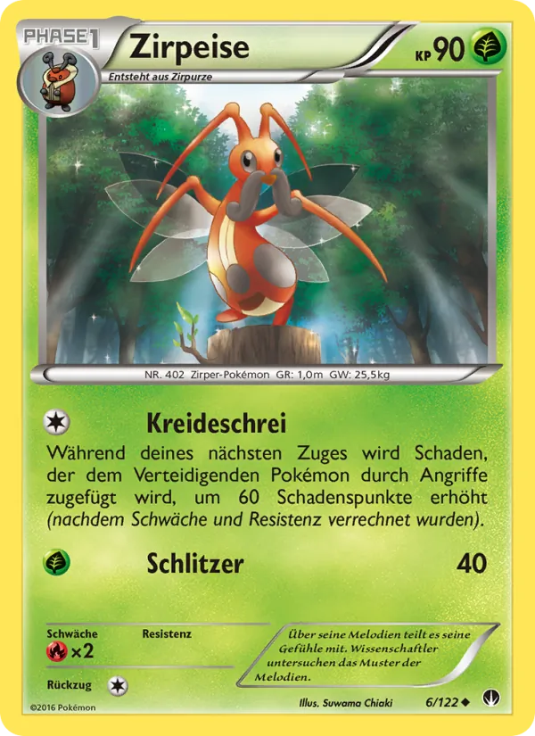 Zirpeise 6/122