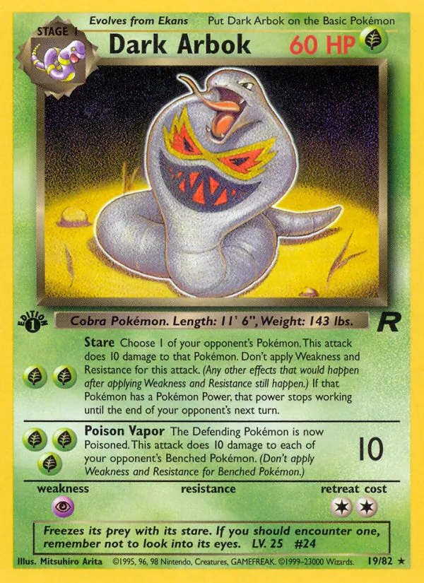 Dunkles Arbok 19/82
