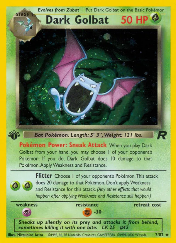Dunkles Golbat 7/82