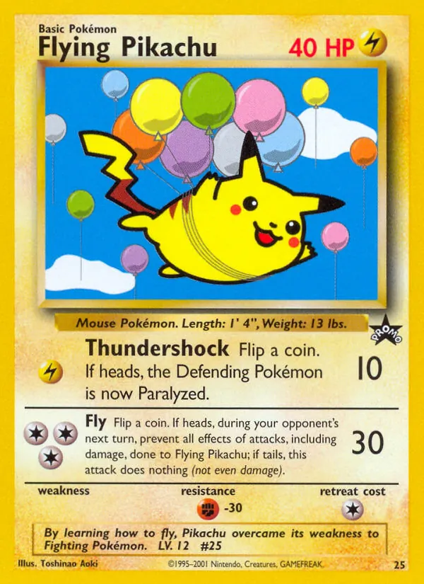 Fliegendes Pikachu 25
