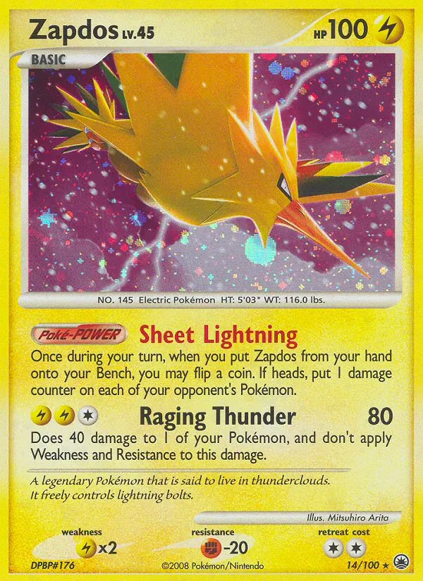 Zapdos 14/100