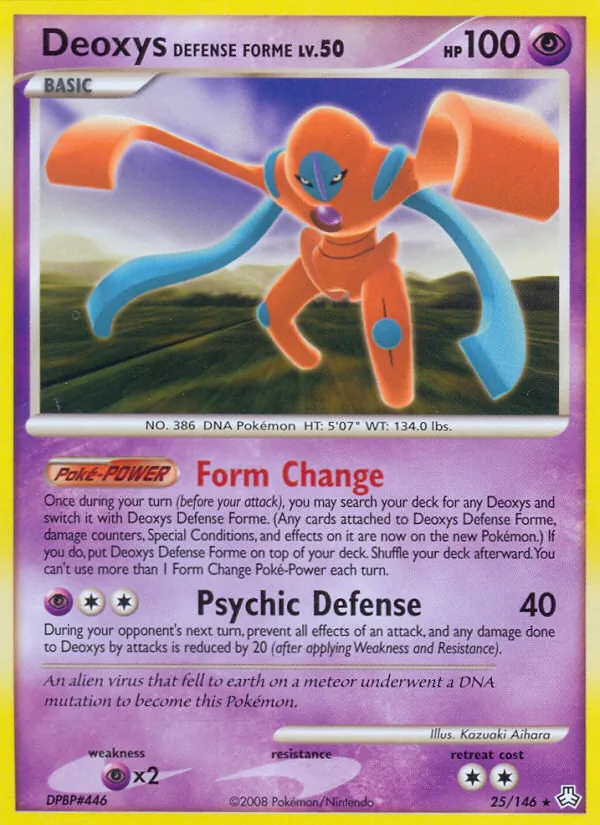Deoxys Verteidigungsform 25/146
