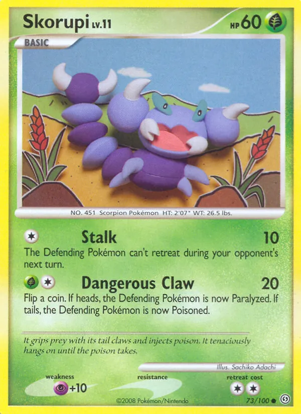 Pionskora 73/100