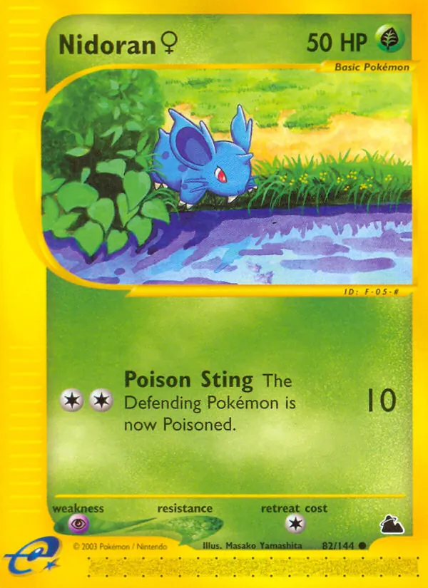 Nidoran W 82/144