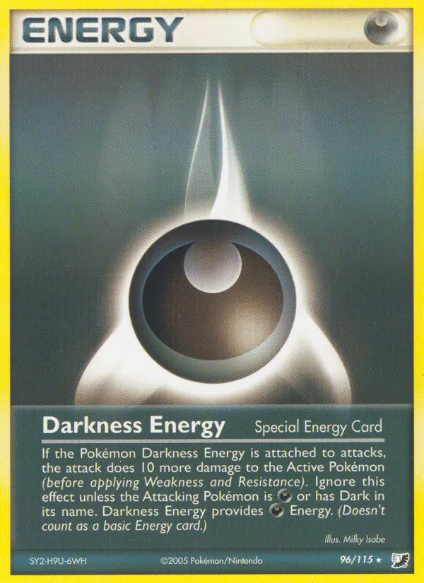 Darkness Energy* 96/115