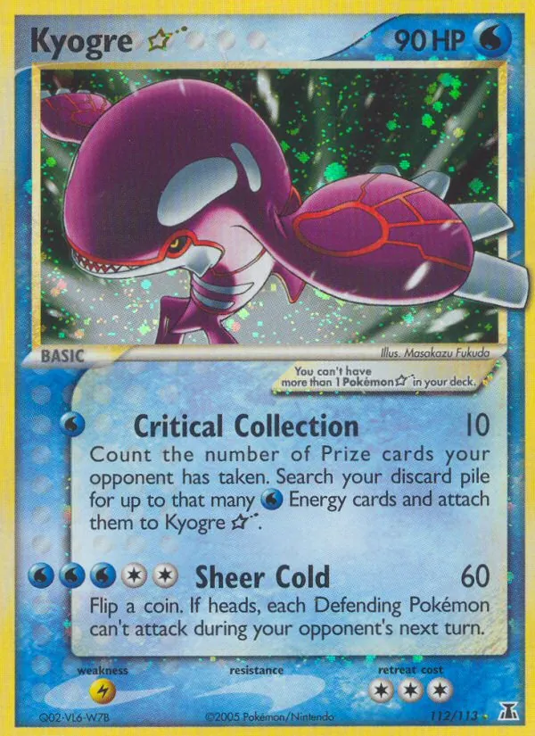 Kyogre * 112/113